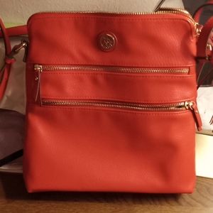 Red Anne Klein Crossbody Bag